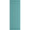 Ekena Millwork True Fit PVC, Four Board Joined Board-n-Batten Shutters, Pure Turquoise, 21 1/2W x 62H, PR TFP101BBF21X062PT - alternate 8